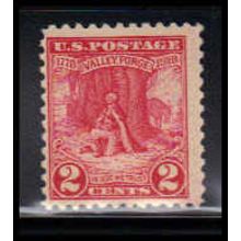 645 2c Valley Forge Barely Clears MNH O1335