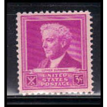876 3c Luther Burbank Very Fine MHH W2084