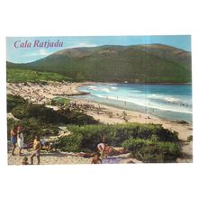 CALA RATJADA, MALLORCA SPAIN 1960's .unused vintage postcard =