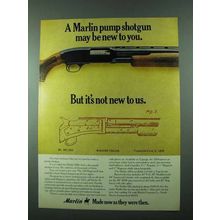 1975 Marlin 120 Magnum Pump Shotgun Ad