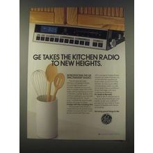 1985 GE Spacemaker Kitchen Companion Radio Ad