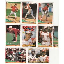 1994 Topps Cincinnati Reds traded team set- 8 cards- factory set fresh!