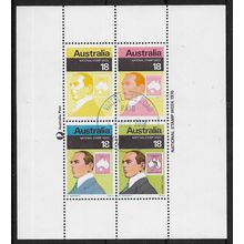 AUS 1976 'NATIONAL STAMP WEEK' M/S FINE USED (EBID59-078XLd)