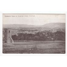 Vale of Clwyd from Castle Denbigh Postcard 56332