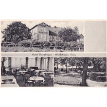 Hotel Burghagen Wolfshagen im Harz Goslar Old German Postcard