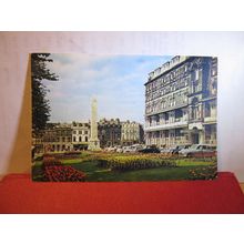 WAR MEMORIAL FROM PROSPECT PLACE, HARROGATE, YORKSHIRE unused postcard Dixon =