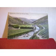 BADGWORTHY WATER, DOONE VALLEY, EXMOOR used antique postcard by Frith 1904 pm =