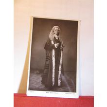 'JUDGE' VESTA TILLEY, MALE IMPERSONATOR, music hall used postcard RP 1907 pm=