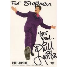 Phil Jupitus Never Mind The Buzzcocks Comedian Hand Signed Photo