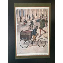 France 2015 - Vignette Philaposte Messagers Nationaux Vélo Bicycle Bike Paris