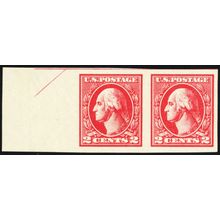 534A, Mint NH XF 2¢ Pair - Nice Large Margins All Around - Stuart Katz