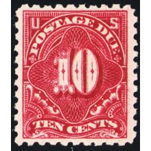 J56, Mint VF NH 10¢ - Postage Due Stamp - Stuart Katz