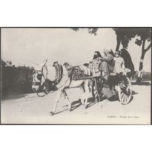 Ready for a Drive, Cairo, c.1910s - Postcard LC184