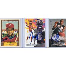 Autographed 3 Card Lot with Jayden Daniels Signed Nice