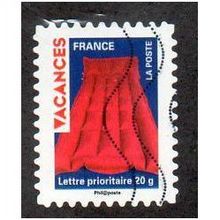 FRA 2009 (56c) 'VACANCES - AIRBED' FINE USED (EBID21169)