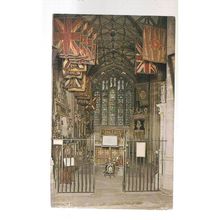 CANTERBURY CATHEDRAL, Kent used postcard 1962 Warrior's Chapel =
