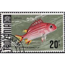 TANSANIA TANZANIA [1967] MiNr 0034 ( O/used ) Fische