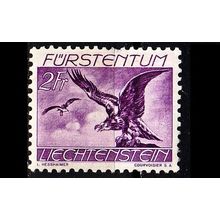 LIECHTENSTEIN [1939] MiNr 0179 ( */mh ) Vögel