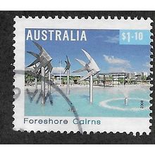 AUS 2008 $1.10 'TOURIST PRECINCTS -FORESHORE CAIRNS' FINE USED (EBID67-977)
