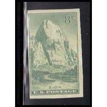 763 8c Zion Park Barely Clears MNH Gumed Z2250