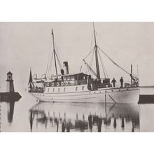 SS Trafik Scandanavian Ship Postcard