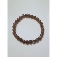 Natural Stone Stretch Bracelets[ 6mm Stone beads Labradorite ]