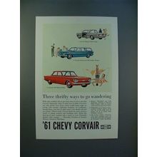 1961 Chevrolet Corvair Monza, Lakewood, 500 Car Ad