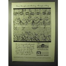 1964 Nekoosa Papers Ad - Peace Through Understanding