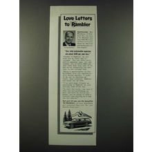 1964 Rambler Car Ad - Love Letters to Rambler