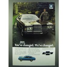 1971 Chevy Caprice Ad - You've Changed