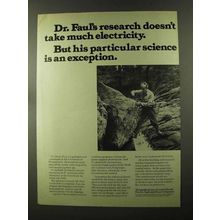 1973 Investor-Owned Electric Light & Power Companies Ad - Research