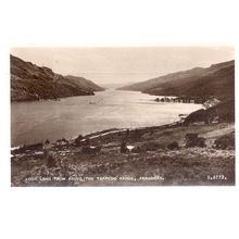 ARROCHAR, LOCH LONG FROM ABOVE TORPEDO RANGE, SCOTLAND used postcard 1951 pm =