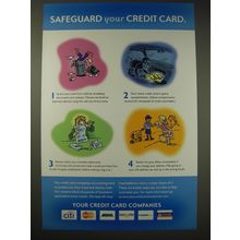 2004 Credit Card Companies Ad - Safeguard your credit card