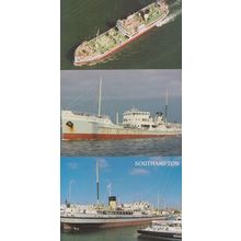 SS Shieldhall Ship 3x Postcard