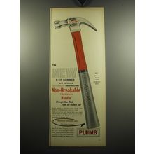 1957 Plumb F-57 Hammer Ad - improved light-weight construction