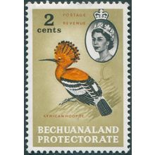 Bechuanaland 1961 2c Hoopoe SG169 MNH