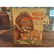 Little Golden Book Wild Animals By Feodor Rojankovsky 5.0 Very Good/Fine 1970