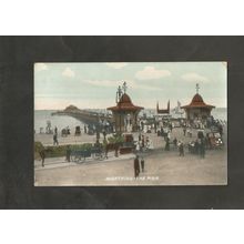 Postcard Sussex Worthing The Pier 1907