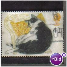 1995 GB BLACK AND WHITE CAT F/U SG1852
