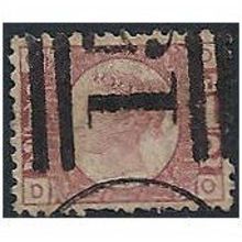 1870 SG48/9 1/2d Rose Plate 19 Good/Fine Used Check Letters "DO" ...