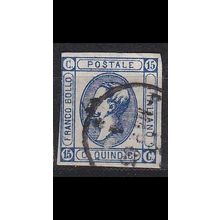 ITALIEN ITALY [1863] MiNr 0015 I ( O/used ) [03]