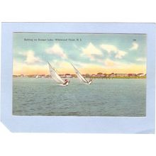New Jersey Wildwood Crest Sailing On Sunset Lake~691