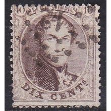 BELGIEN BELGIUM [1863] MiNr 0011 C ( O/used ) [01]