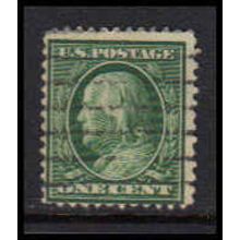 Used 331 1c Benjamin Franklin Average Plus A06660