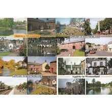 Appleby In Westmorland 4x Postcard incl Tourist Centre Almshouses Moot Hall