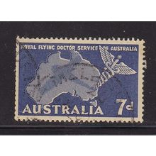 AUSTRALIA 1957 FLYING DOCTOR SERVICE 7d USED SG297