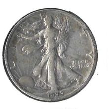 1933-S Walking Liberty Half Dollar XF