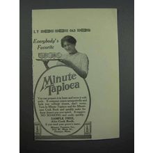 1913 Minute Tapioca Ad - Everybody's Favorite