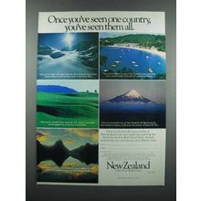 1983 New Zealand Tourism Ad - Seen One Country