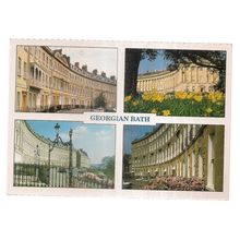 5 x BATH.SOMERSET. unused modern postcards in a strip.. =